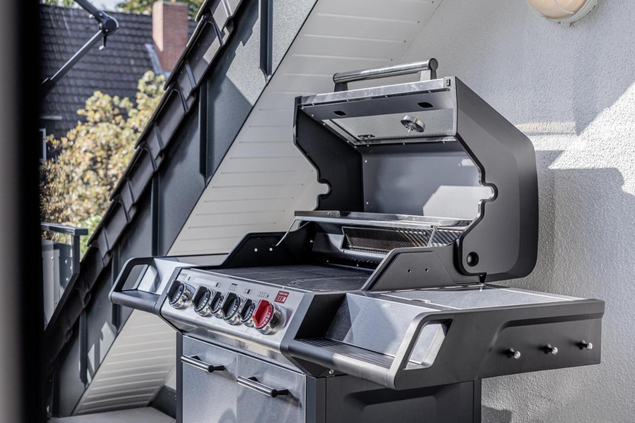Gt-City Suite 01 I Gasgrill I Smart-Tv I Balkon 귀터슬로 외부 사진