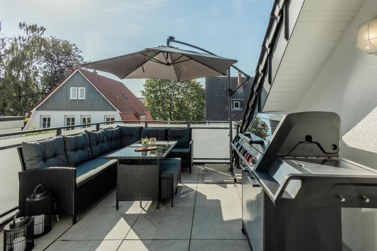 Gt-City Suite 01 I Gasgrill I Smart-Tv I Balkon 귀터슬로 외부 사진